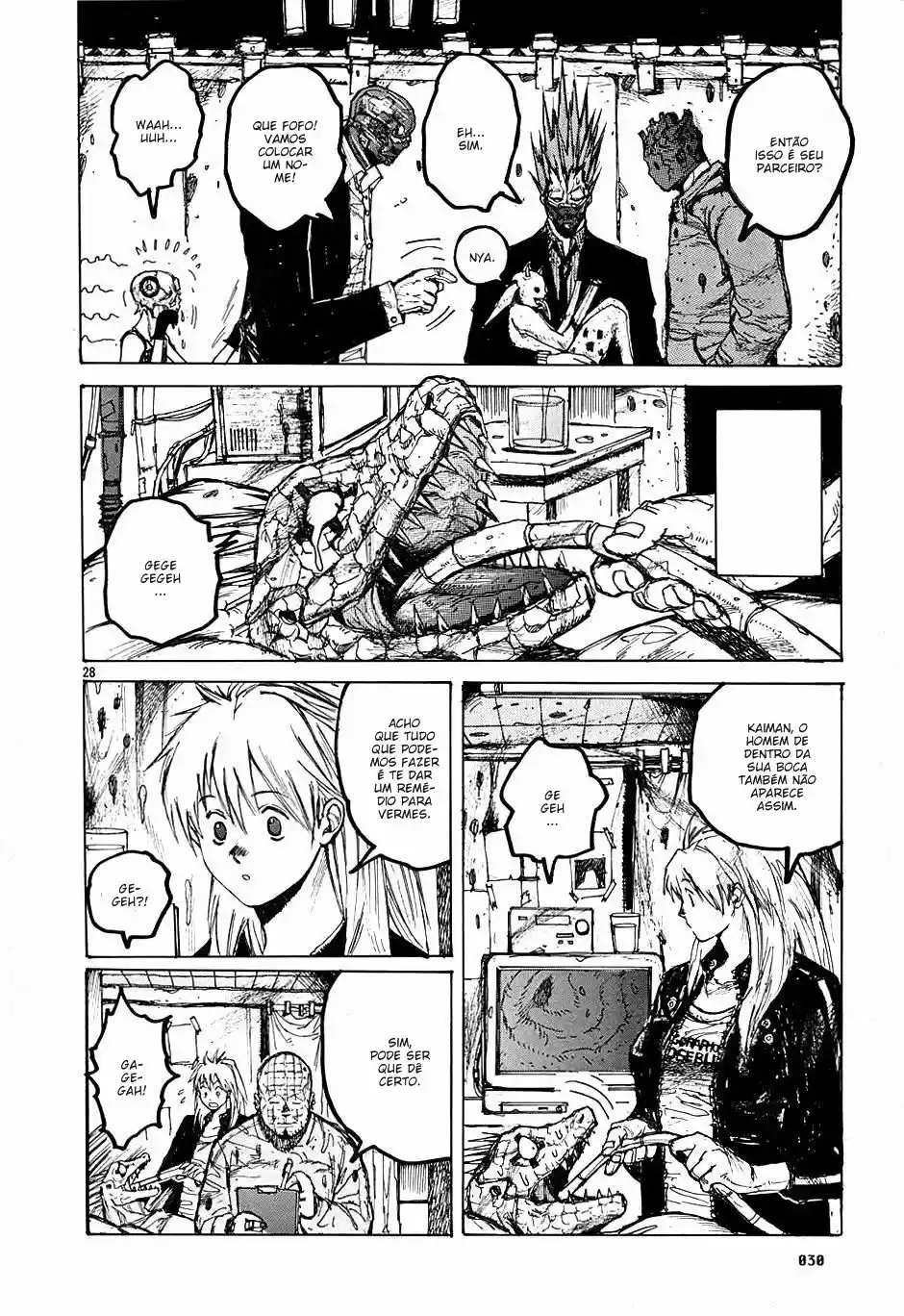 Read Dorohedoro pt_br Manga Online