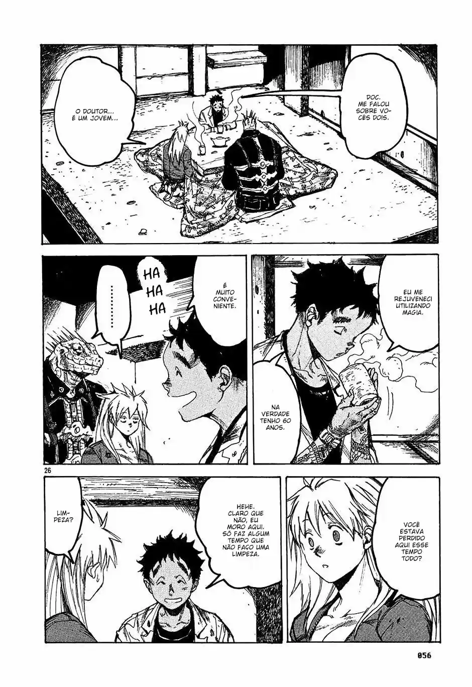 Read Dorohedoro pt_br Manga Online
