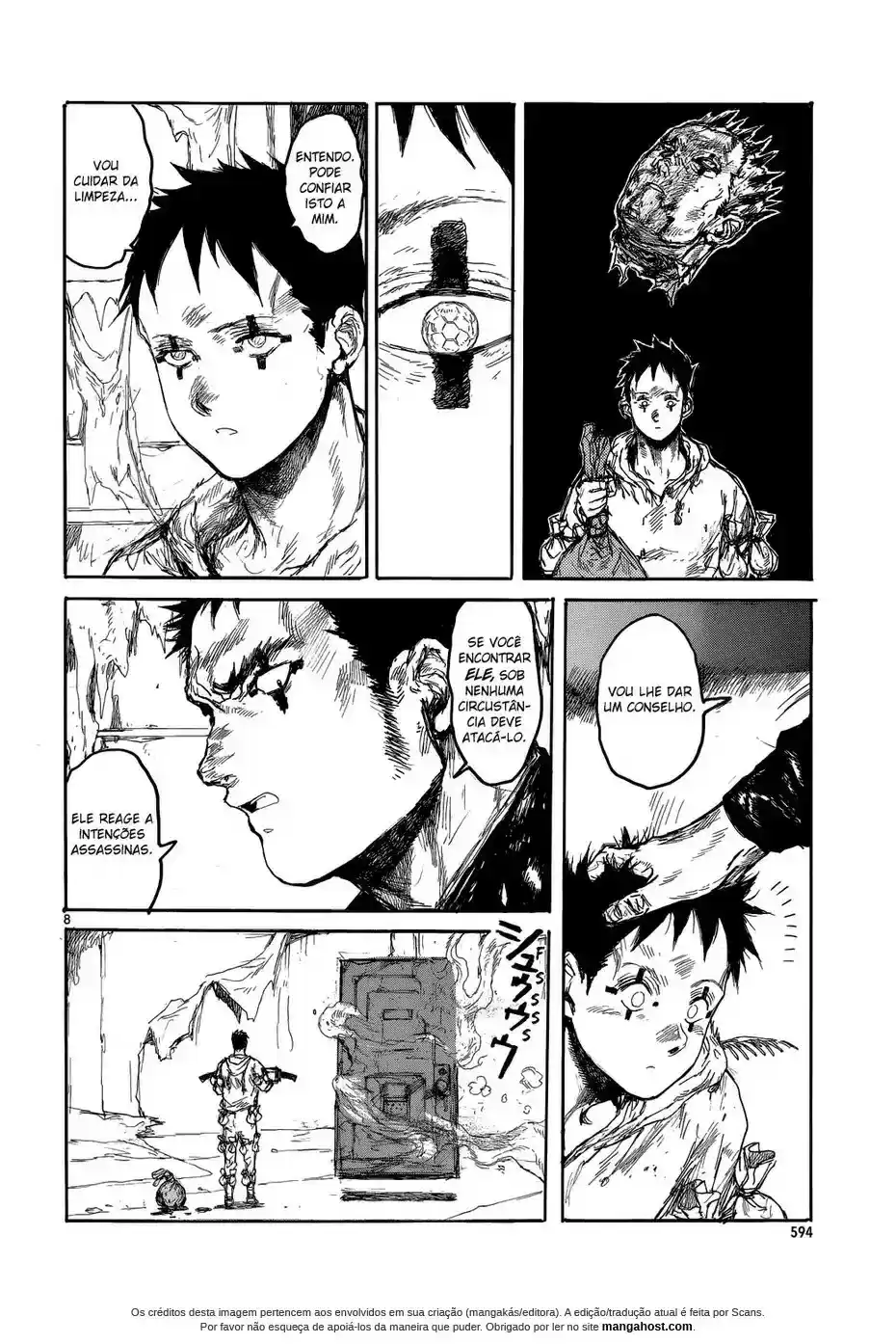 Read Dorohedoro pt_br Manga Online