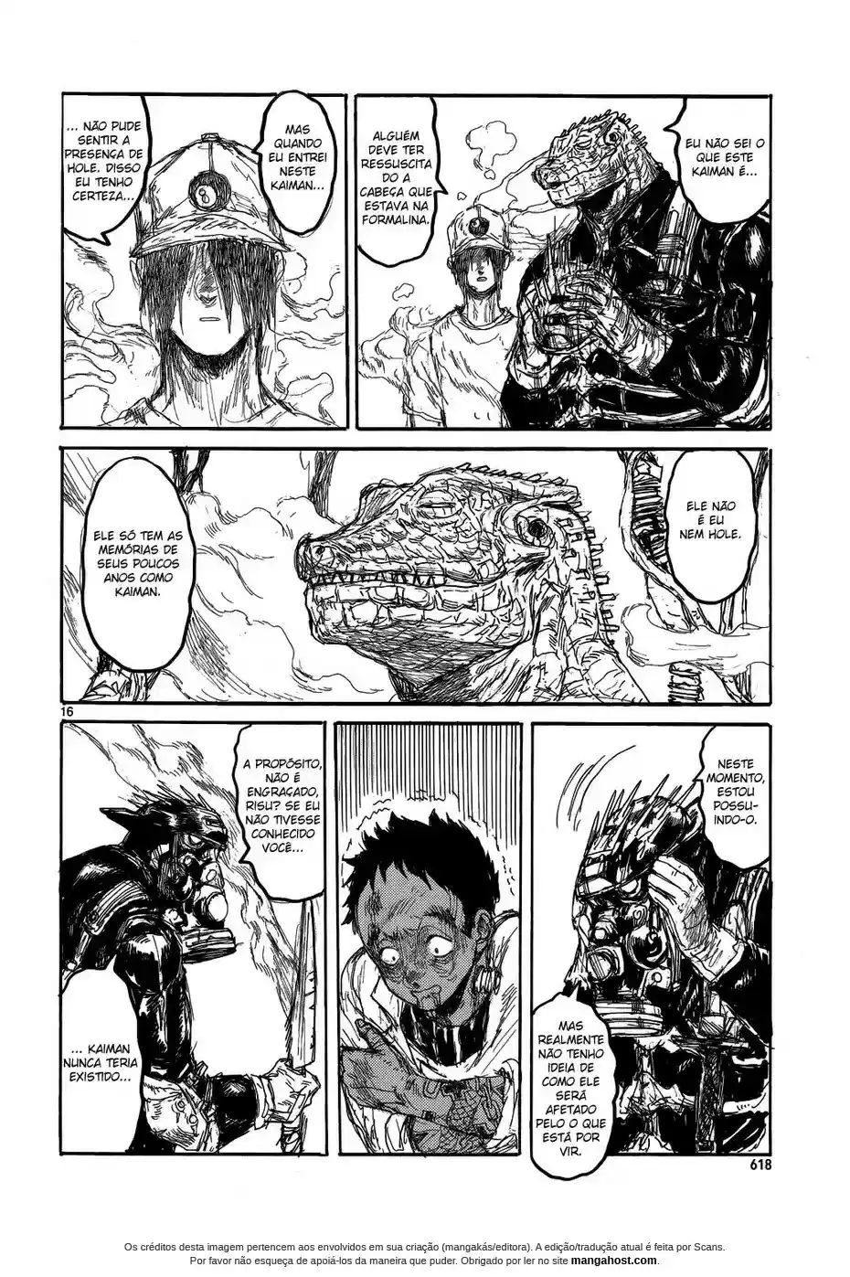 Read Dorohedoro pt_br Manga Online