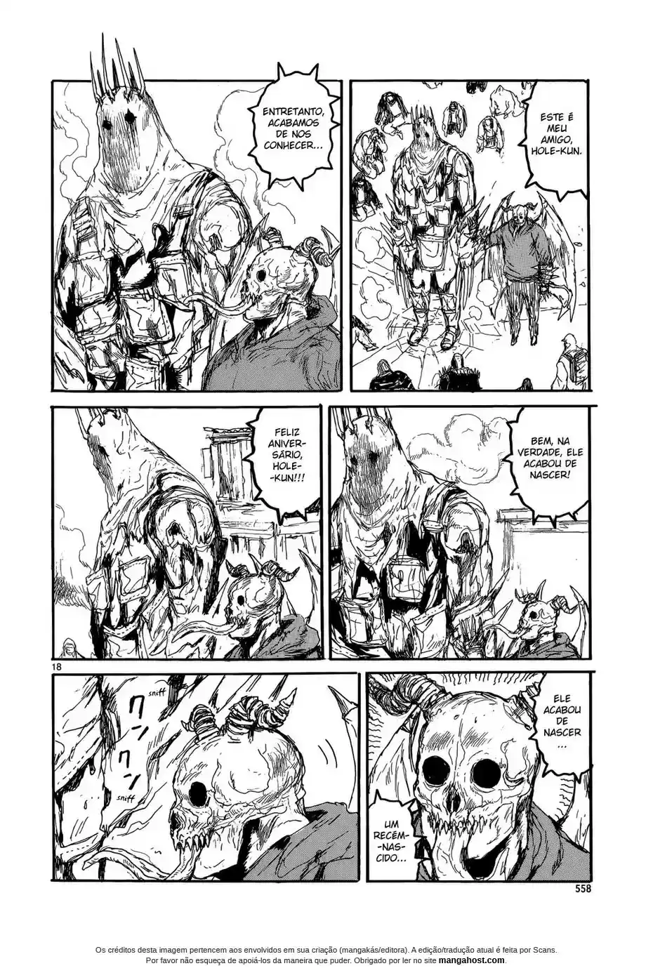 Read Dorohedoro pt_br Manga Online