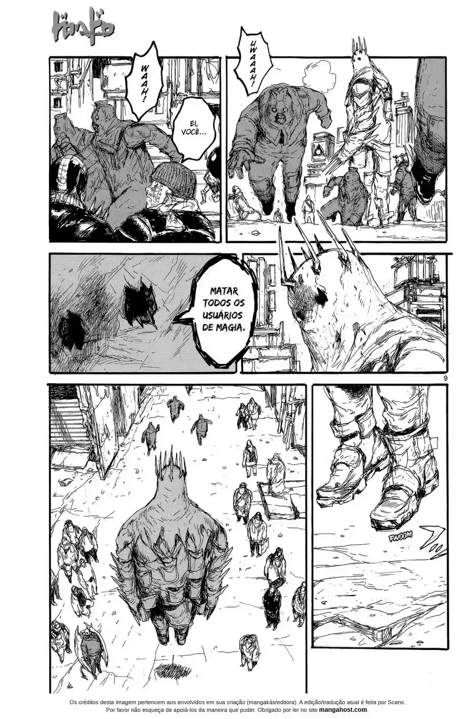 Read Dorohedoro pt_br Manga Online