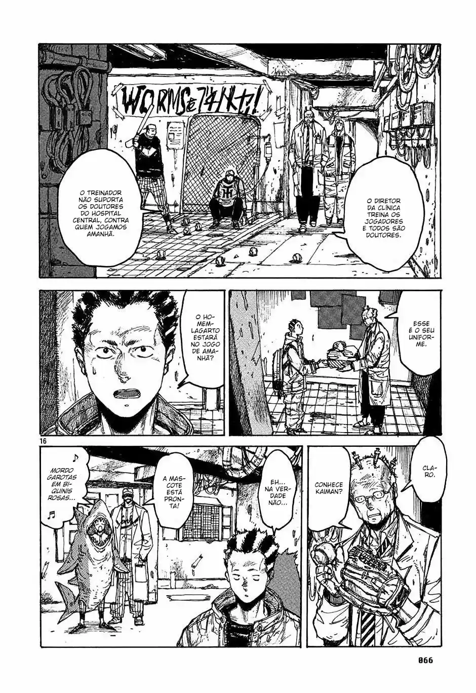 Read Dorohedoro pt_br Manga Online