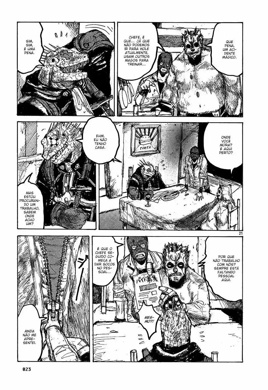Read Dorohedoro pt_br Manga Online
