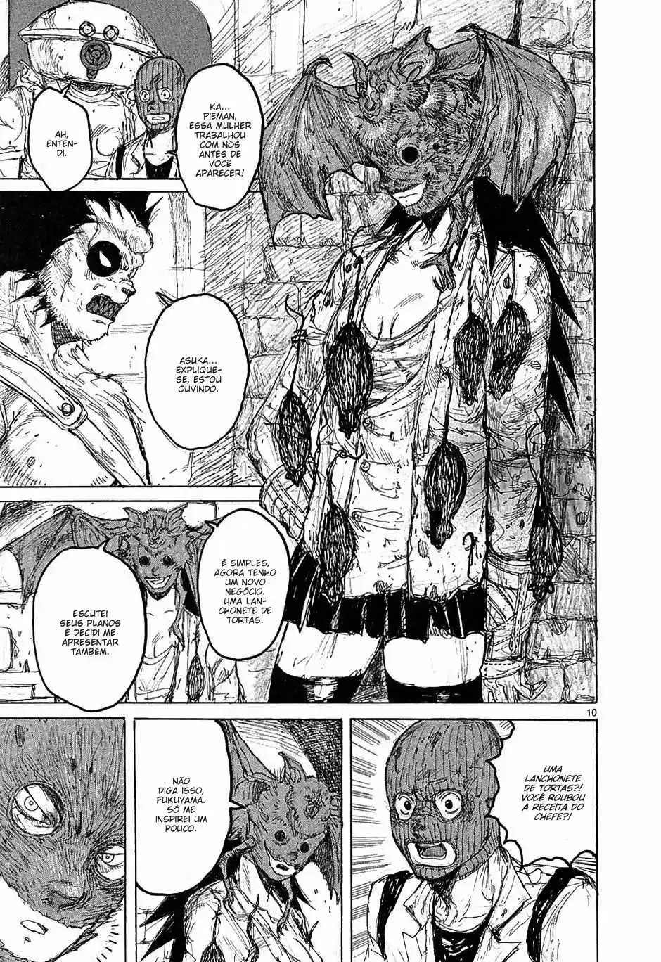 Read Dorohedoro pt_br Manga Online