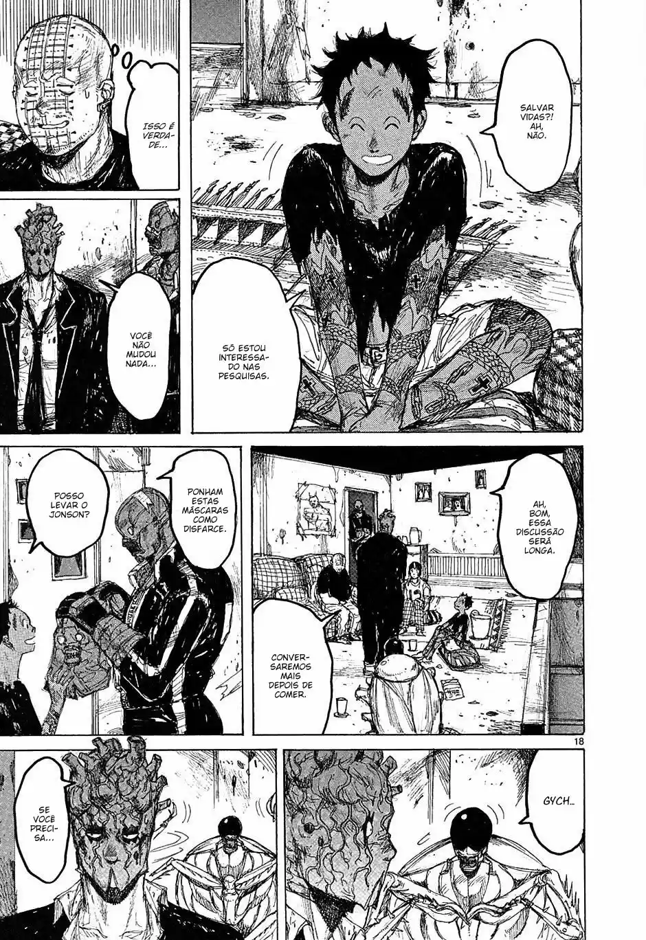Read Dorohedoro pt_br Manga Online