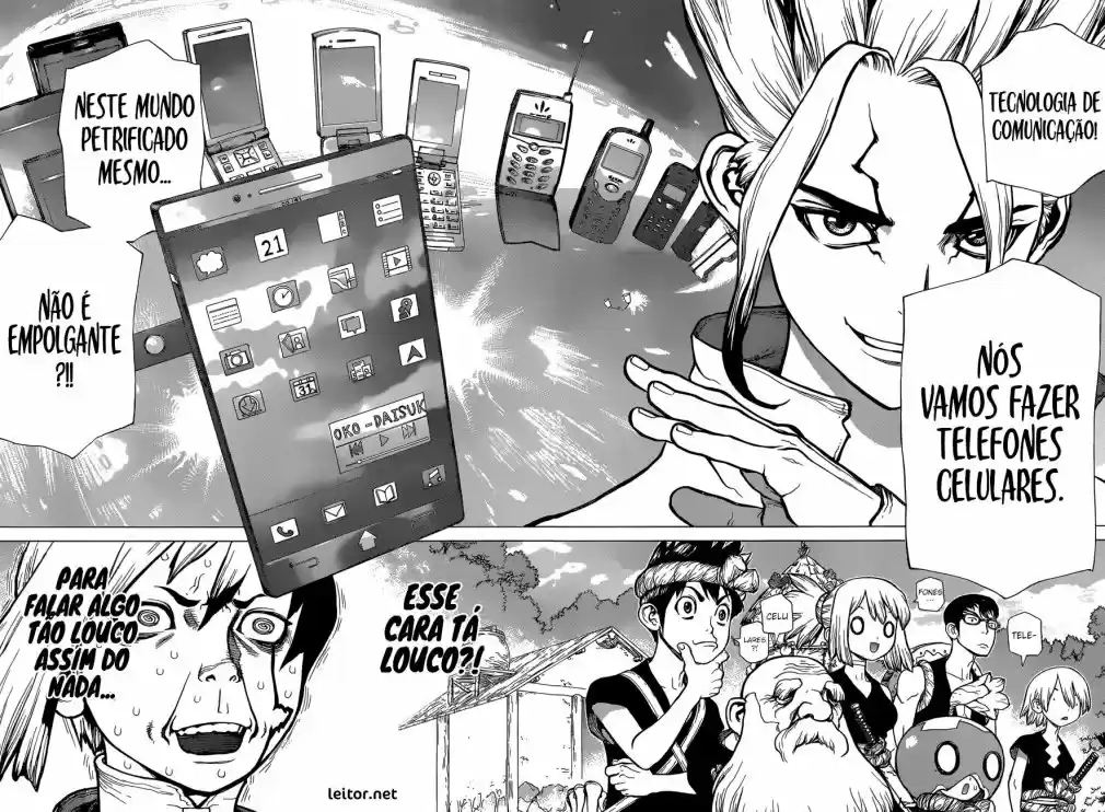 Read Dr. Stone pt_BR Manga Online