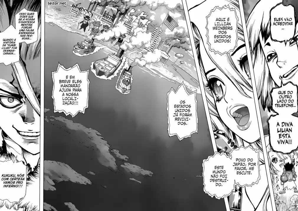 Read Dr. Stone pt_BR Manga Online