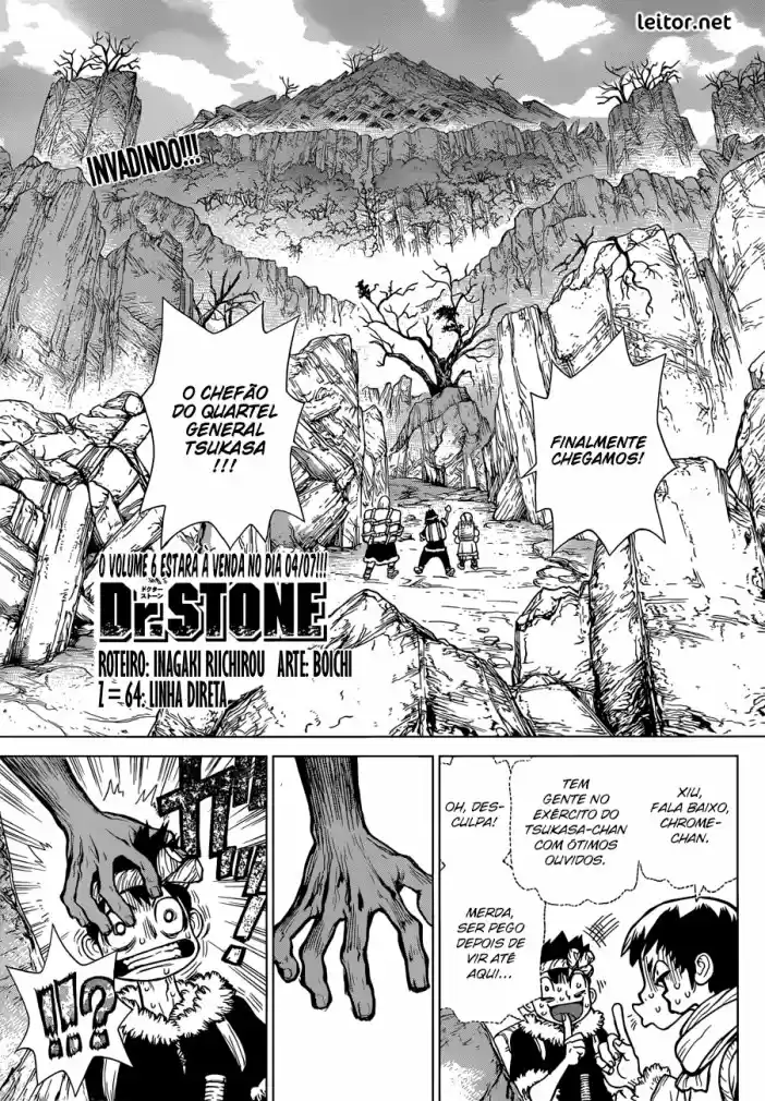 Read Dr. Stone pt_BR Manga Online