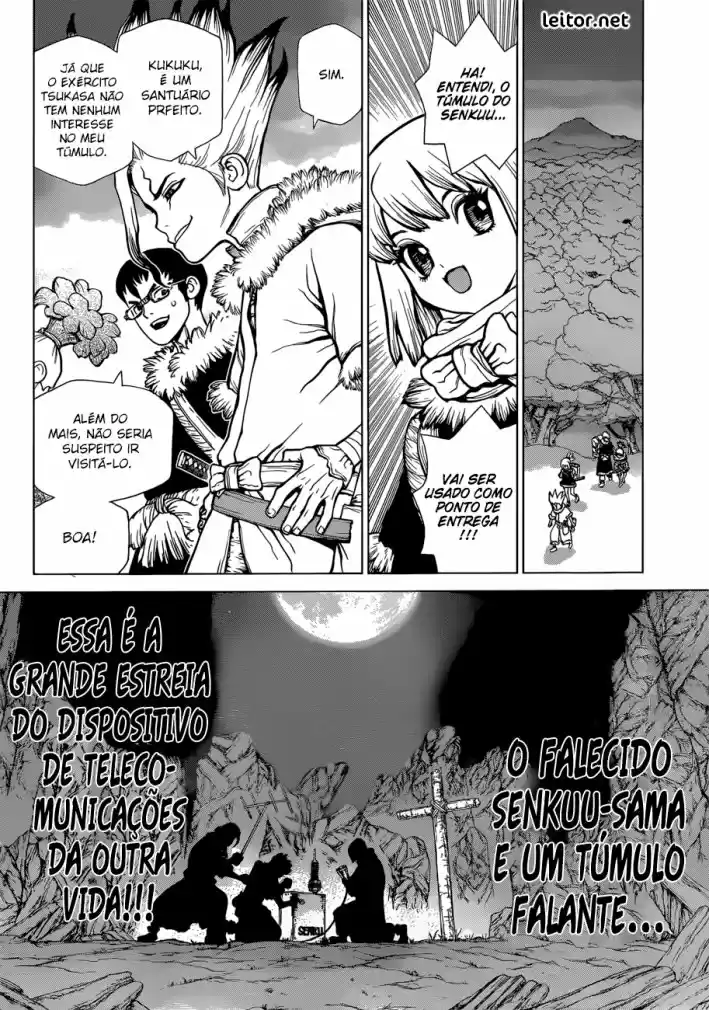 Read Dr. Stone pt_BR Manga Online