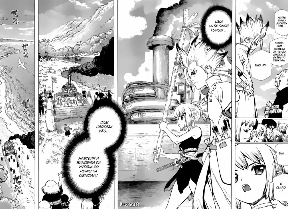 Read Dr. Stone pt_BR Manga Online
