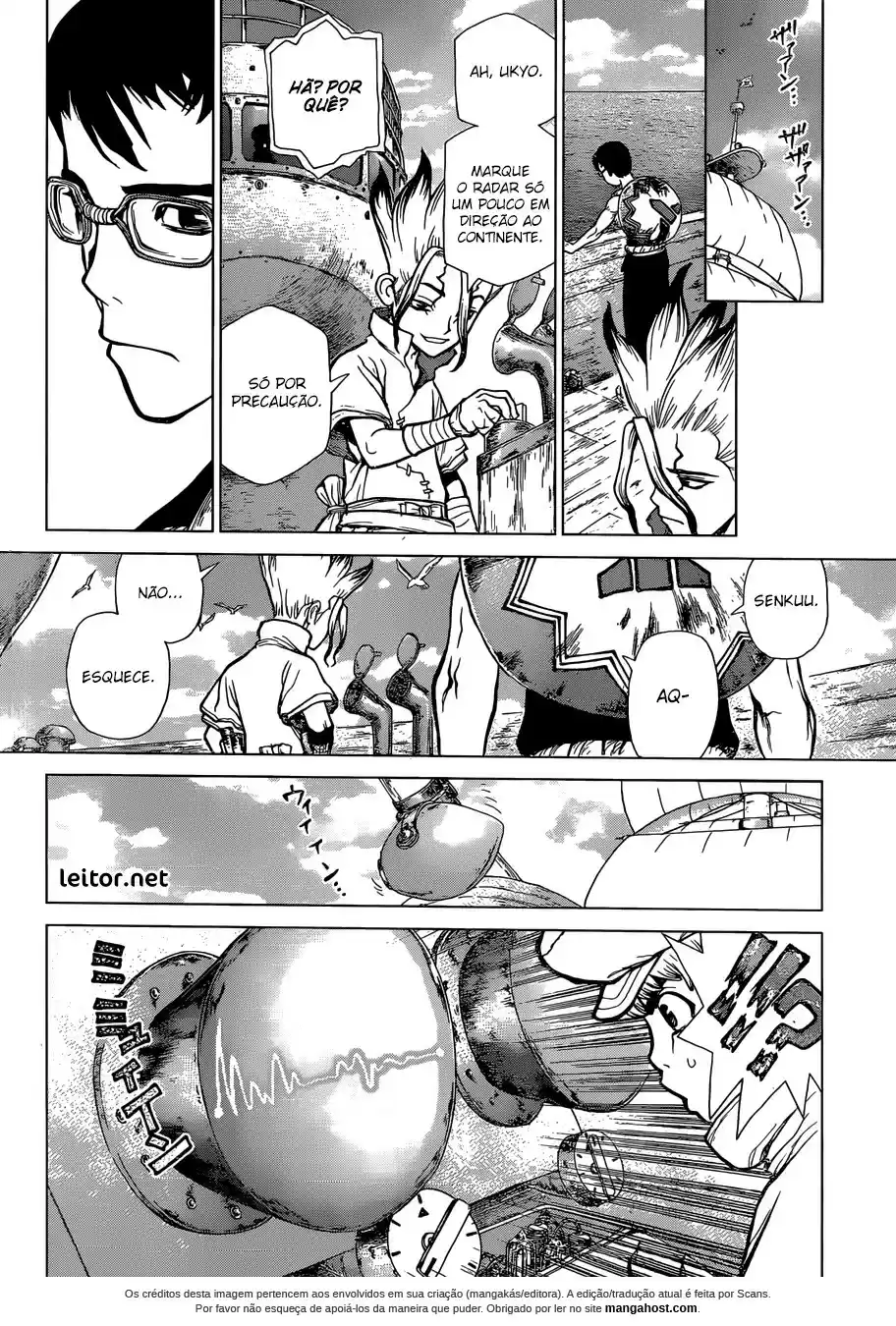 Read Dr. Stone pt_BR Manga Online