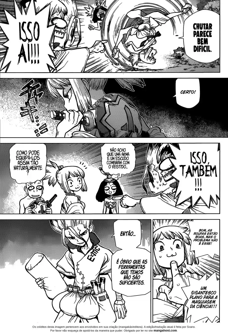 Read Dr. Stone pt_BR Manga Online