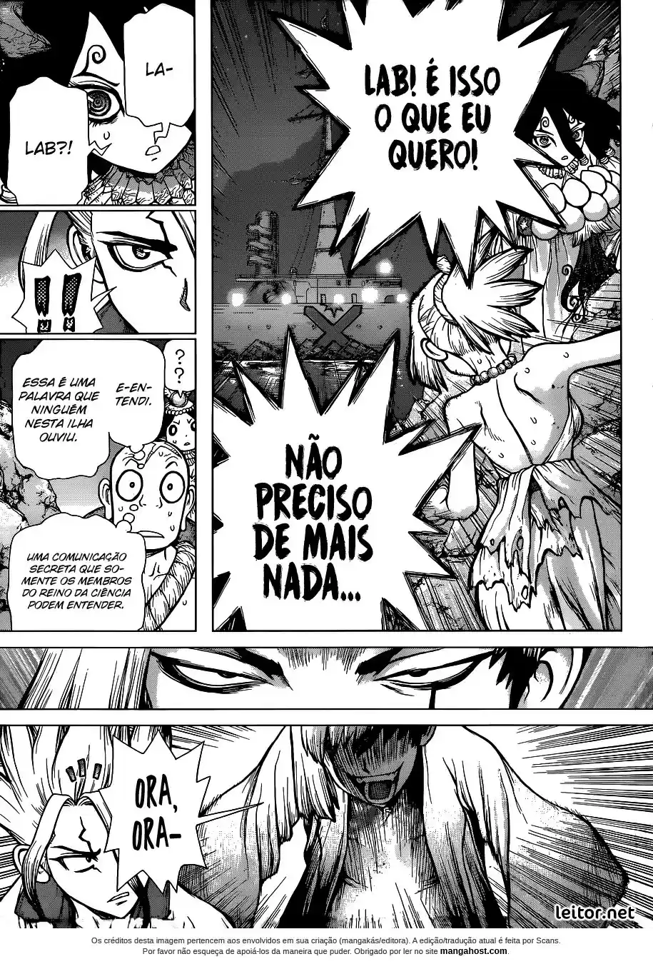 Read Dr. Stone pt_BR Manga Online