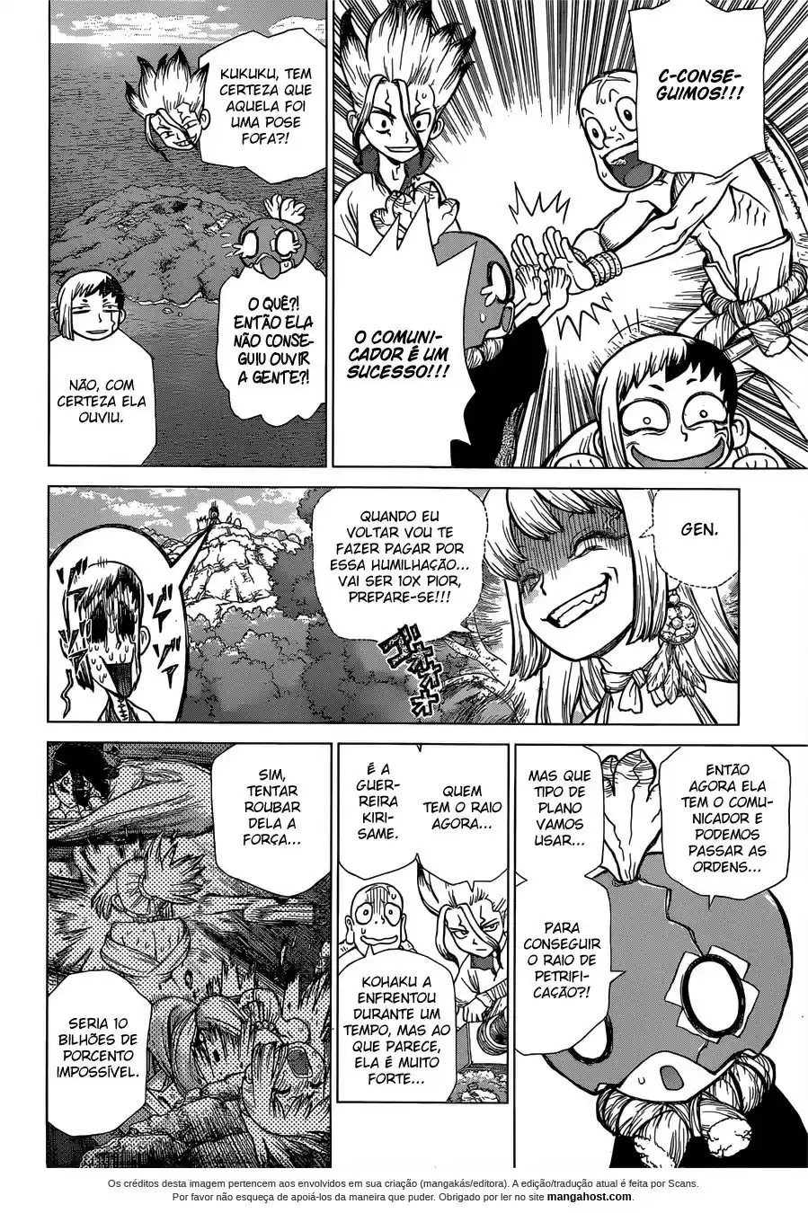 Read Dr. Stone pt_BR Manga Online