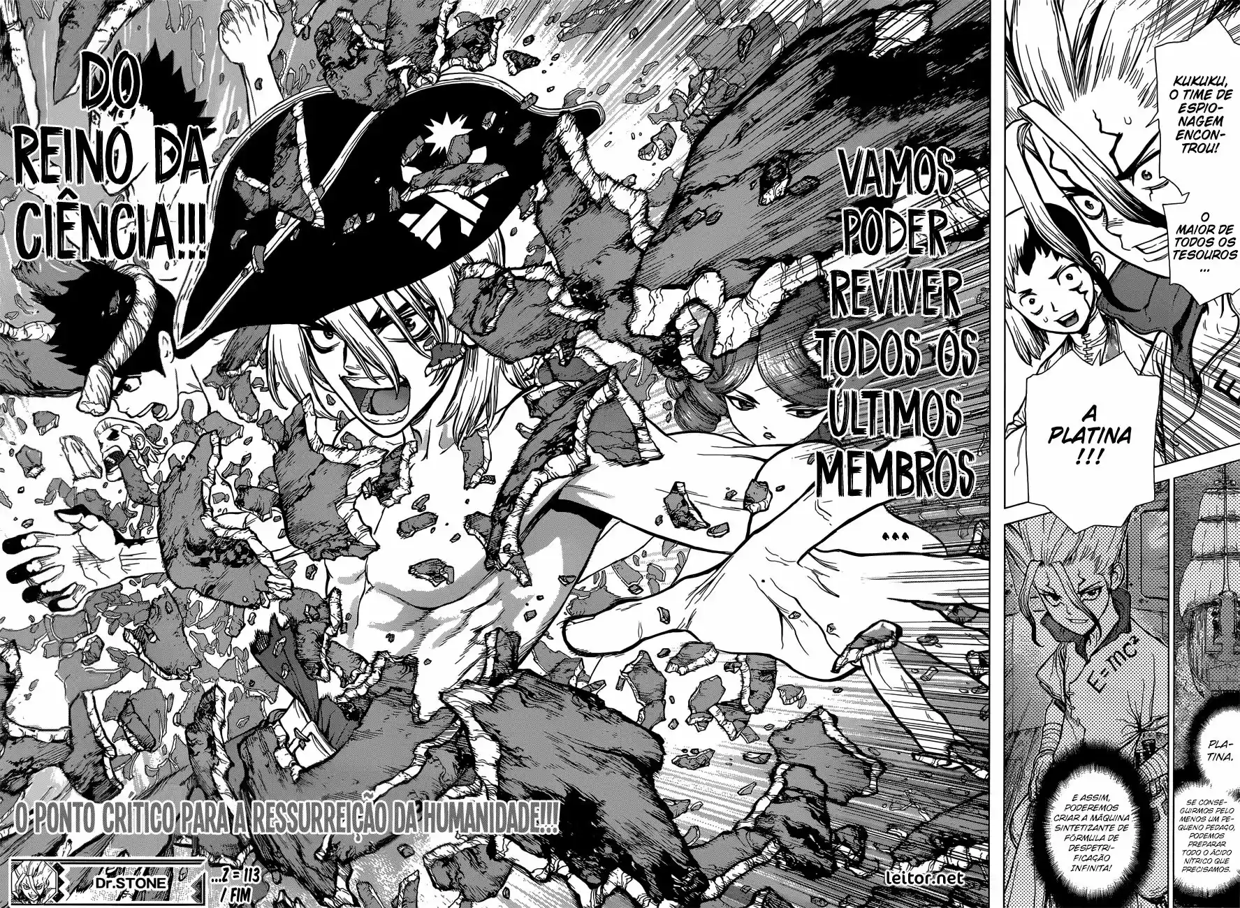Read Dr. Stone pt_BR Manga Online