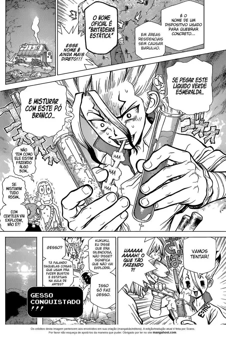 Read Dr. Stone pt_BR Manga Online