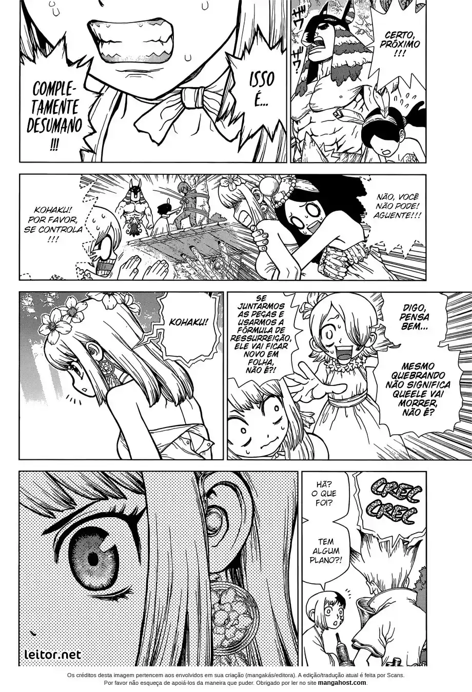 Read Dr. Stone pt_BR Manga Online