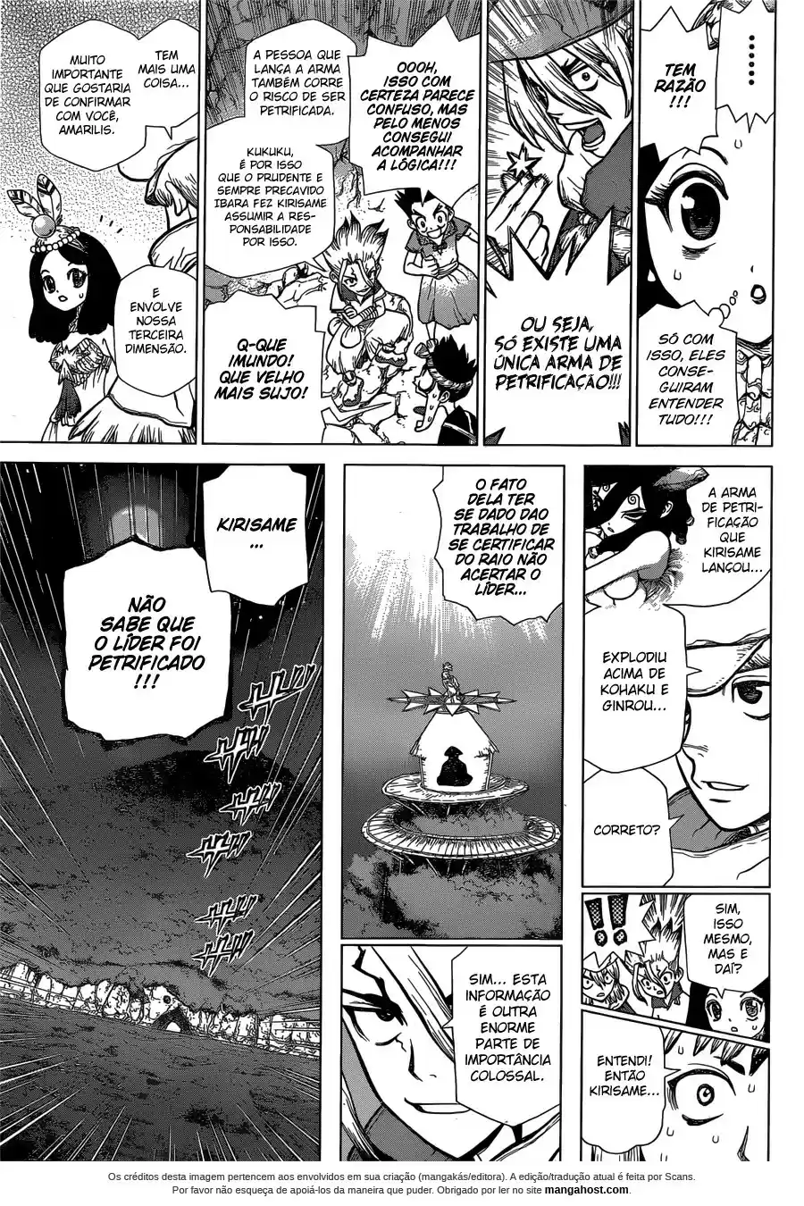 Read Dr. Stone pt_BR Manga Online