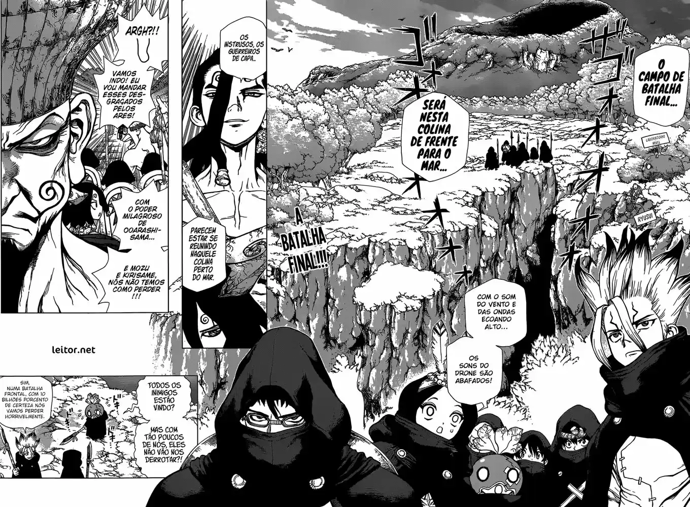 Read Dr. Stone pt_BR Manga Online