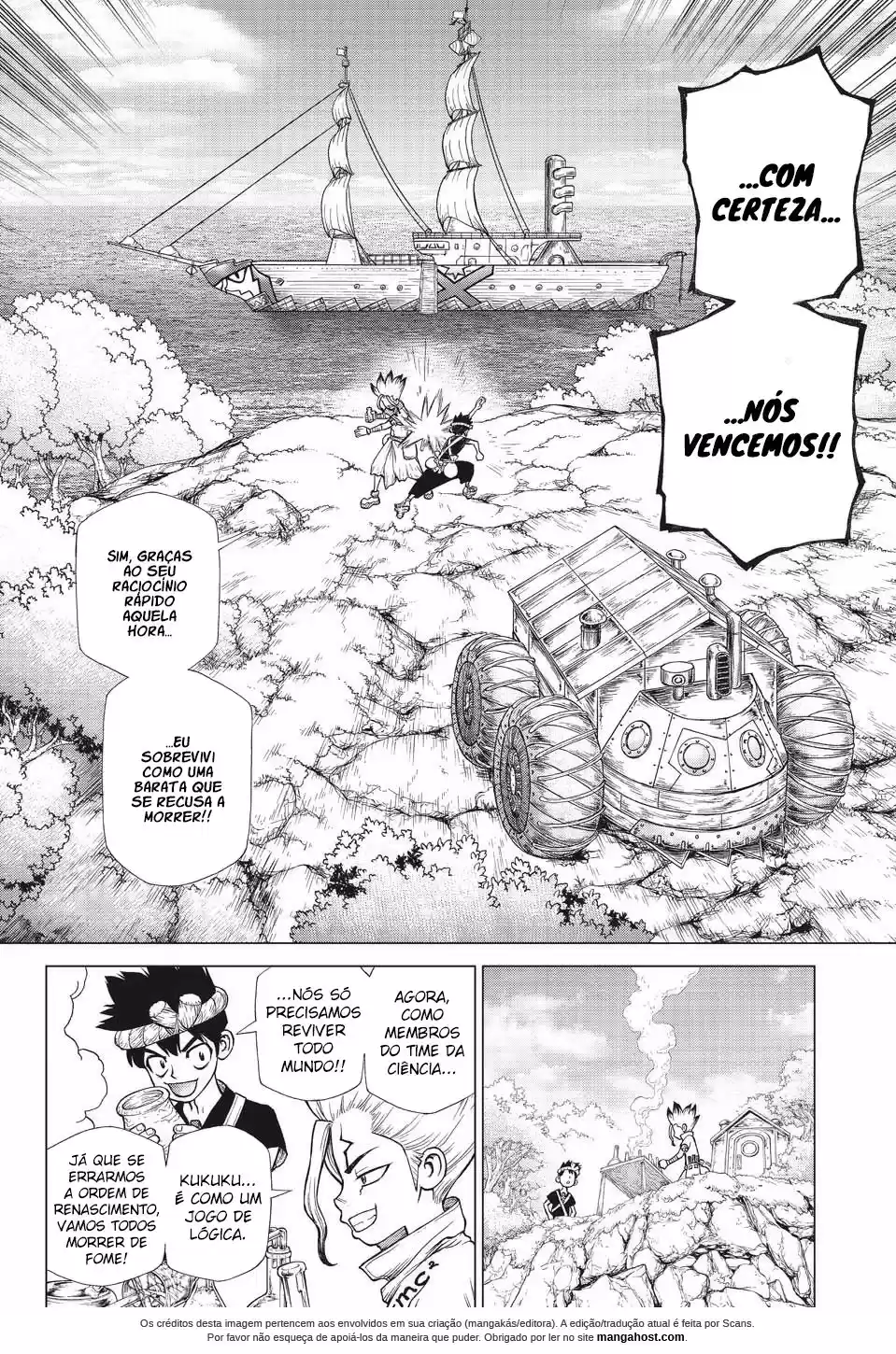 Read Dr. Stone pt_BR Manga Online