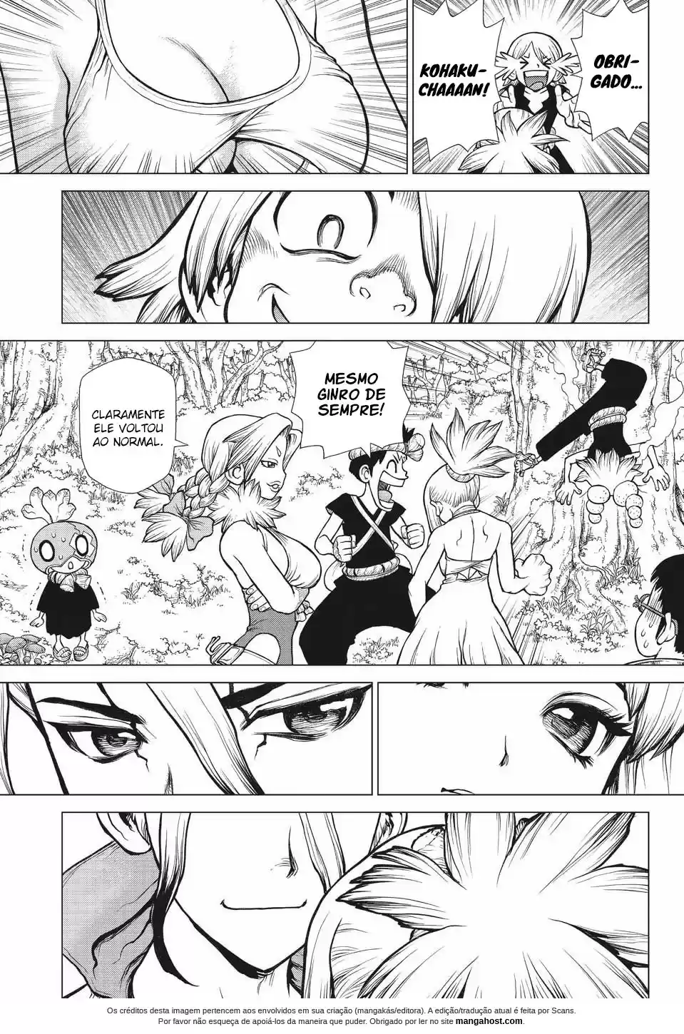 Read Dr. Stone pt_BR Manga Online