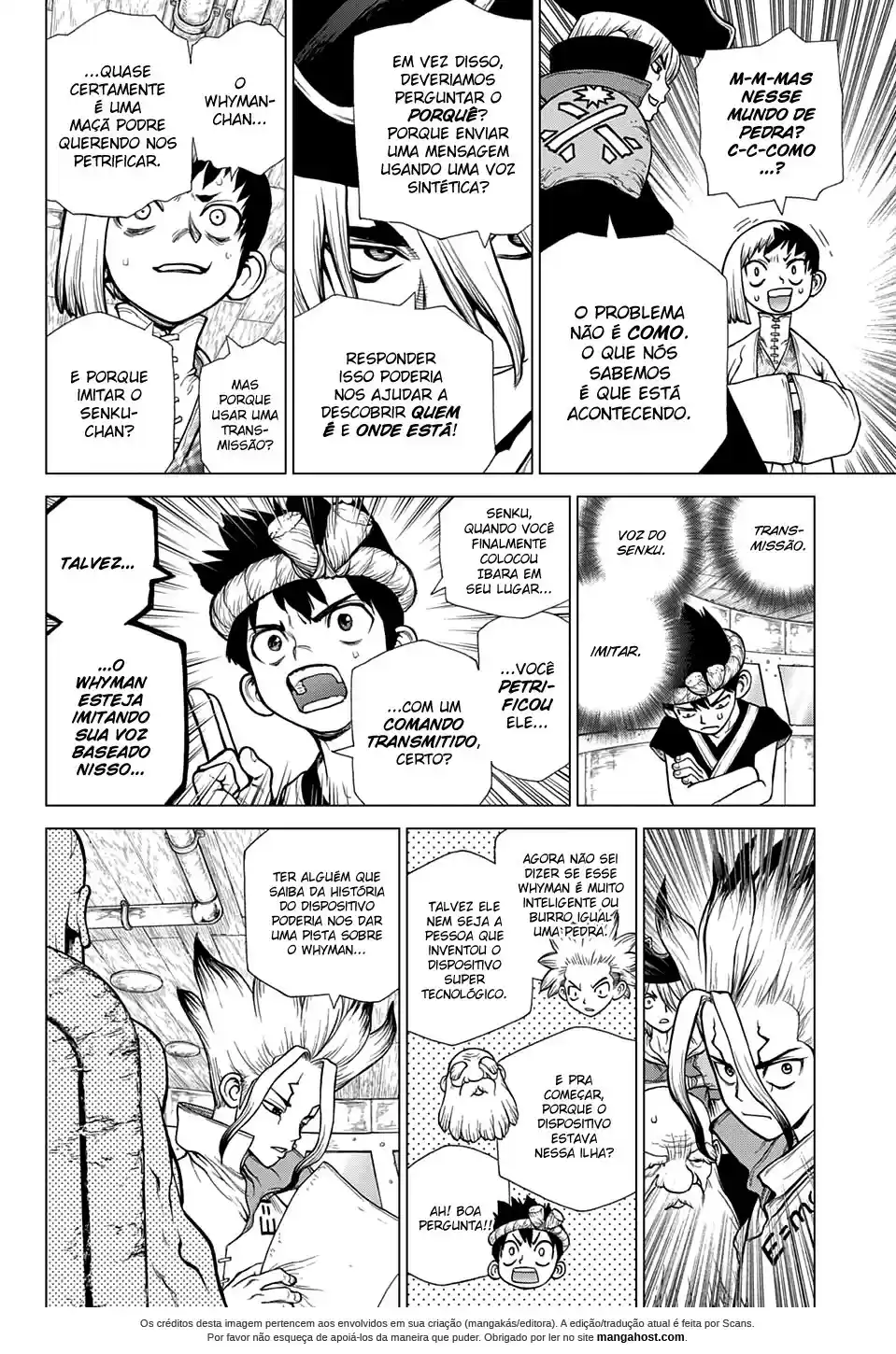 Read Dr. Stone pt_BR Manga Online