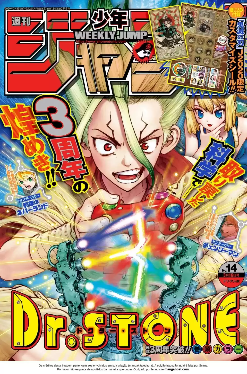 Read Dr. Stone pt_BR Manga Online