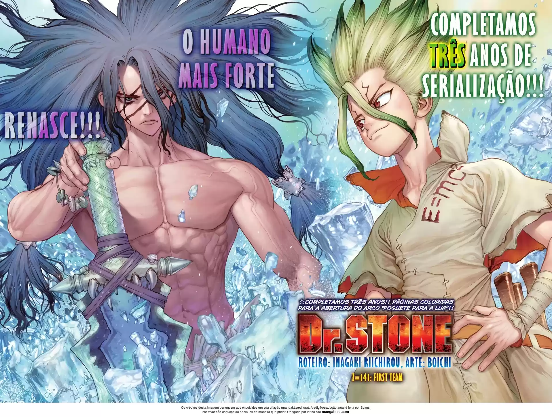 Read Dr. Stone pt_BR Manga Online