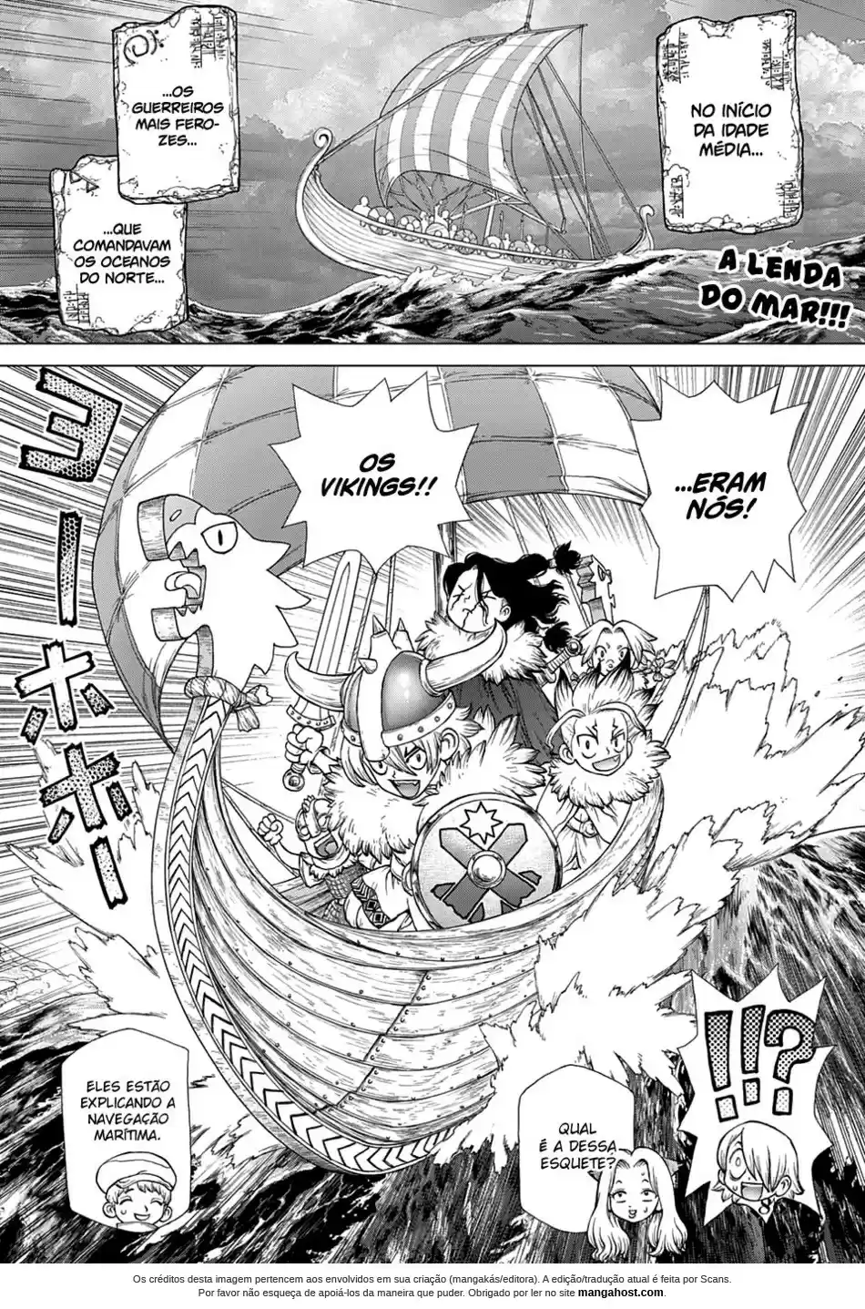 Read Dr. Stone pt_BR Manga Online