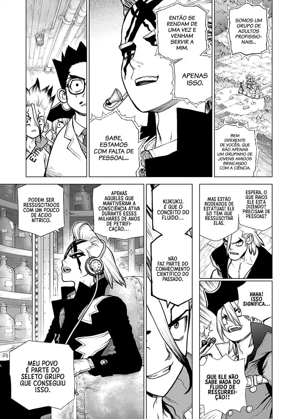 Read Dr. Stone pt_BR Manga Online