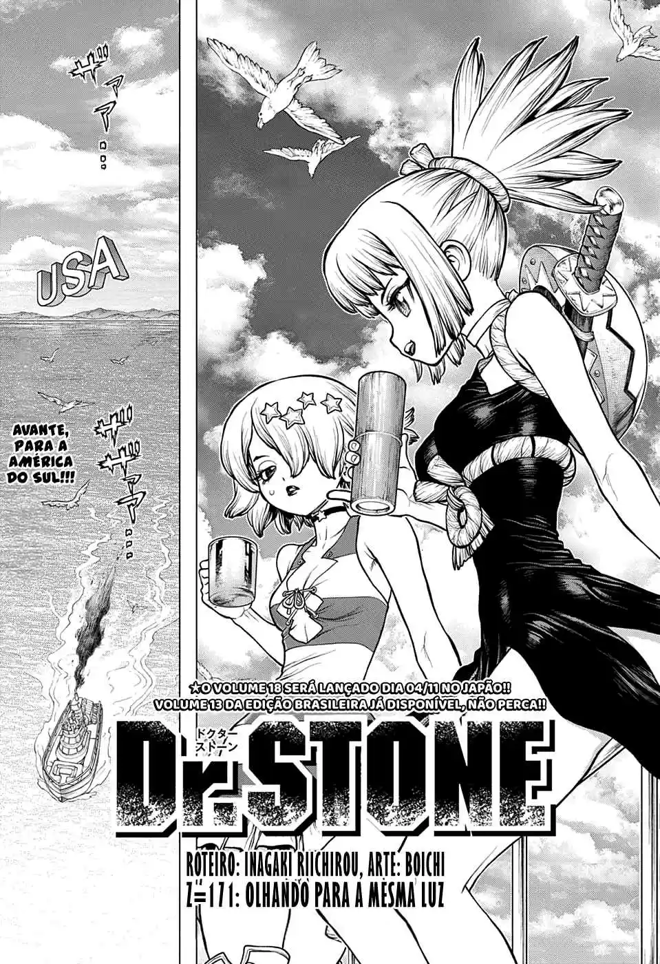 Read Dr. Stone pt_BR Manga Online