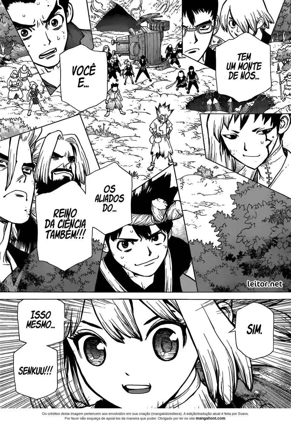 Read Dr. Stone pt_BR Manga Online