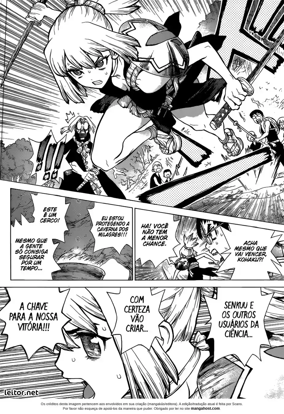 Read Dr. Stone pt_BR Manga Online