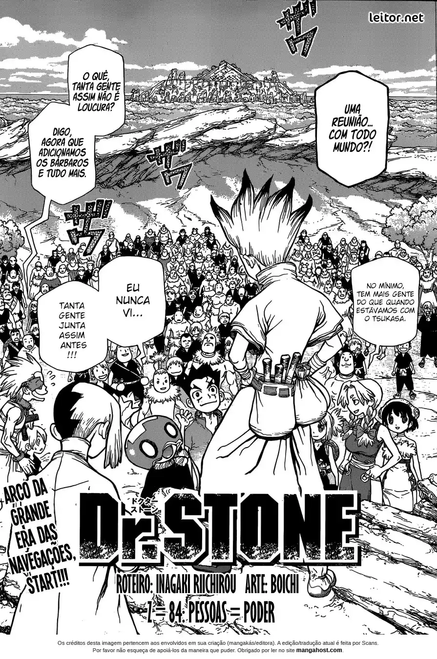 Read Dr. Stone pt_BR Manga Online