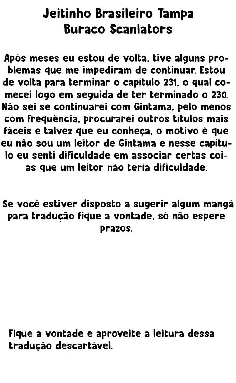 Read Gintama pt_BR Manga Online