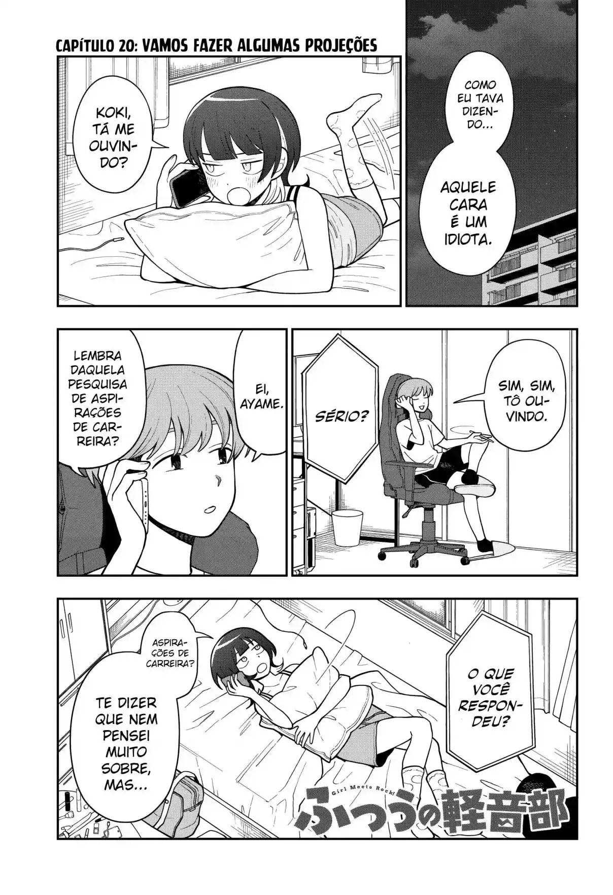 Read Girl meets Rock! pt_BR Manga Online