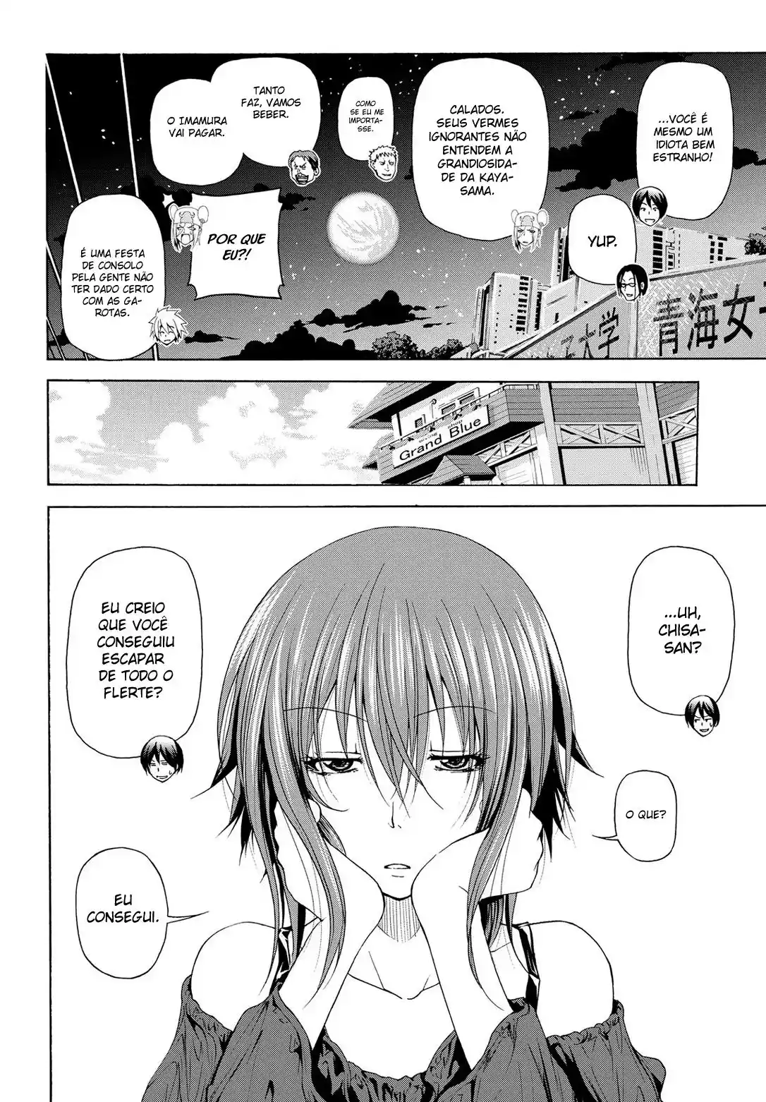 Read Grand Blue Dreaming pt_BR Manga Online