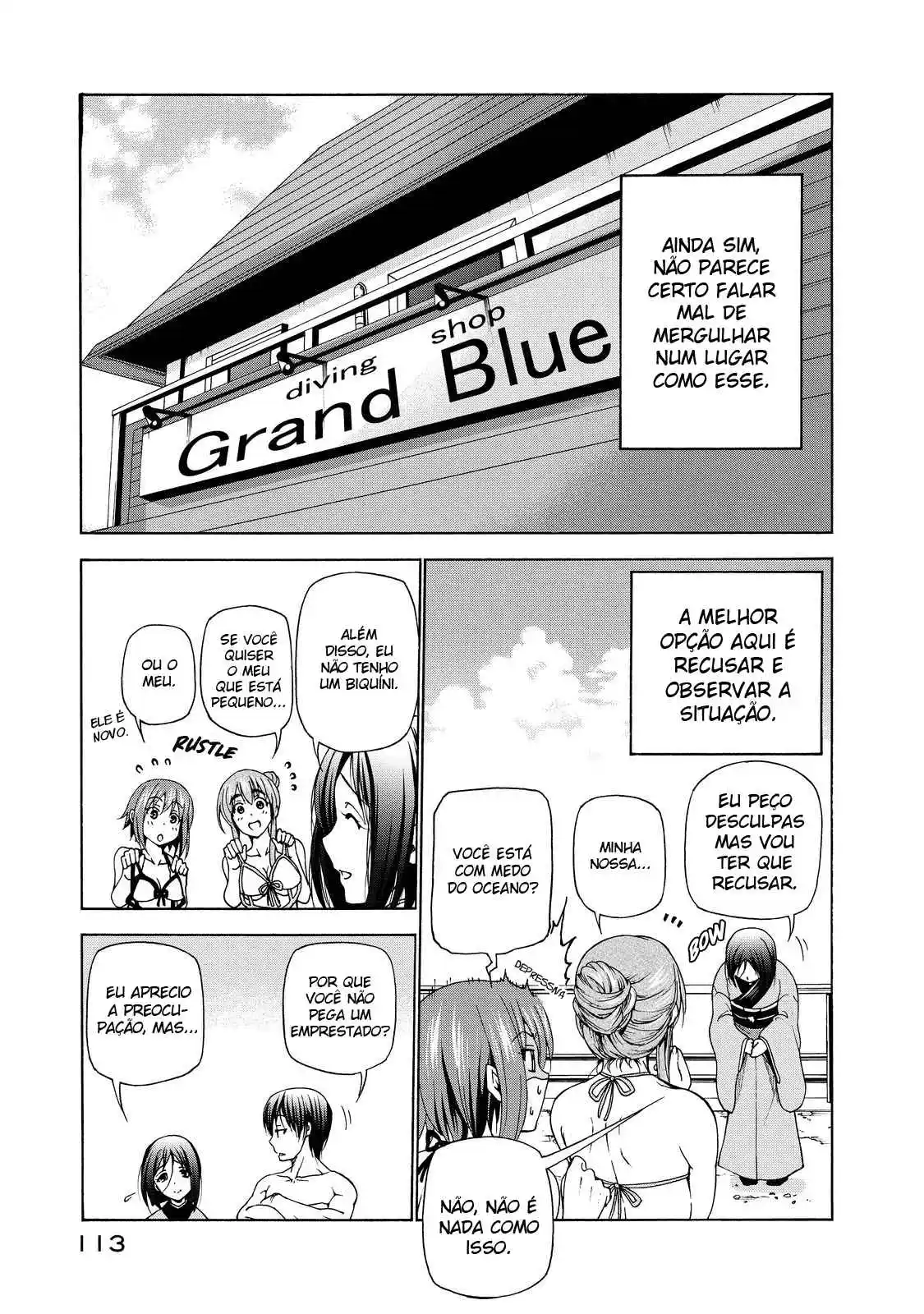 Read Grand Blue Dreaming pt_BR Manga Online