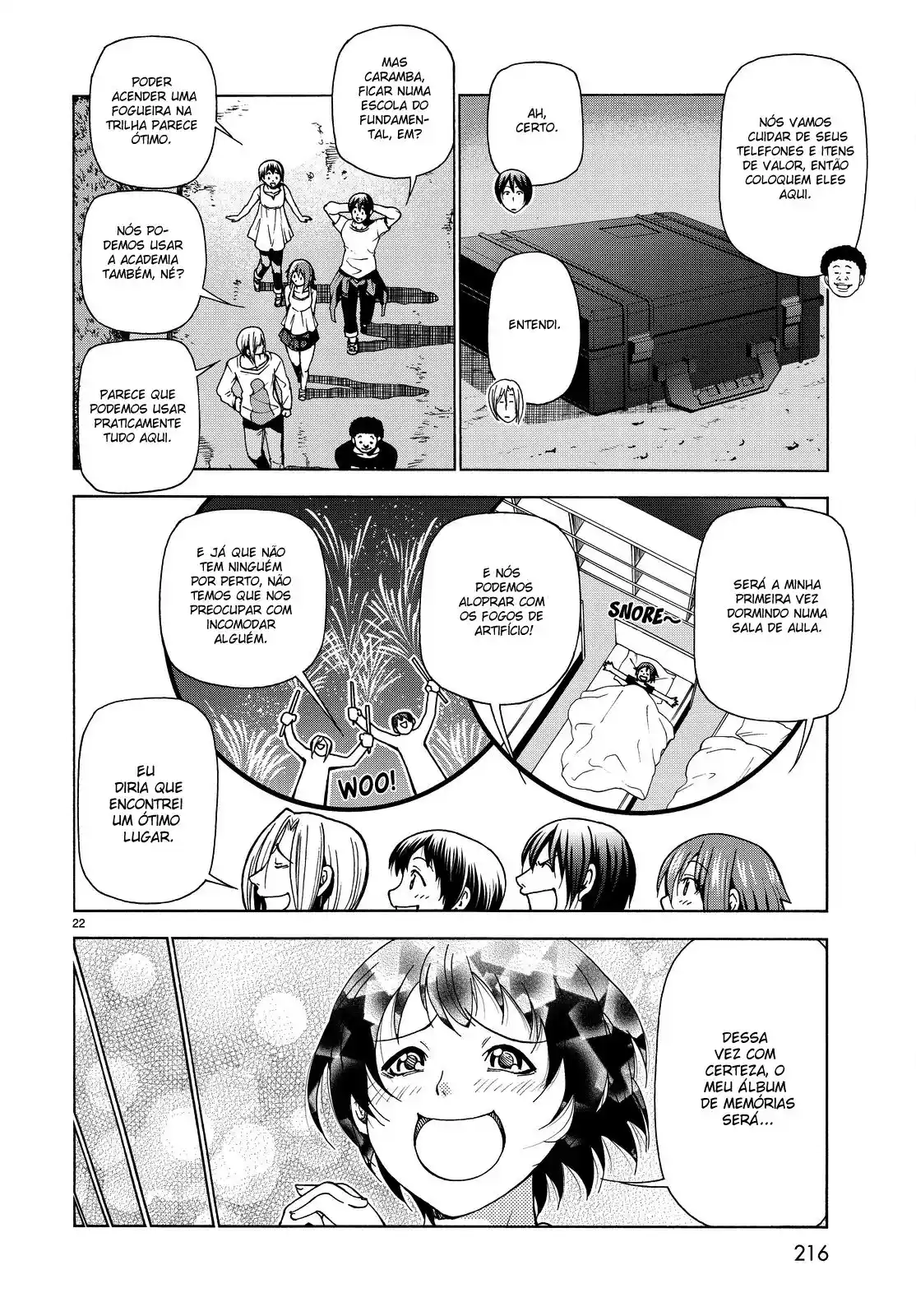 Read Grand Blue Dreaming pt_BR Manga Online