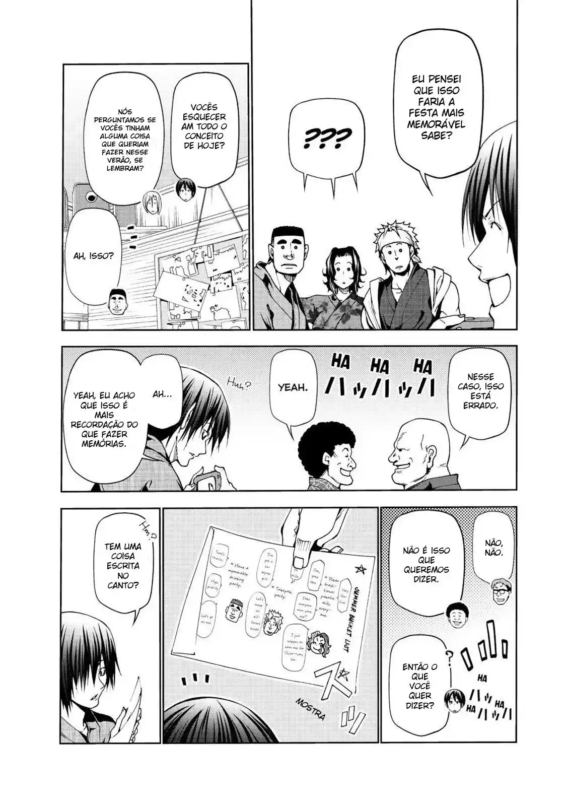 Read Grand Blue Dreaming pt_BR Manga Online