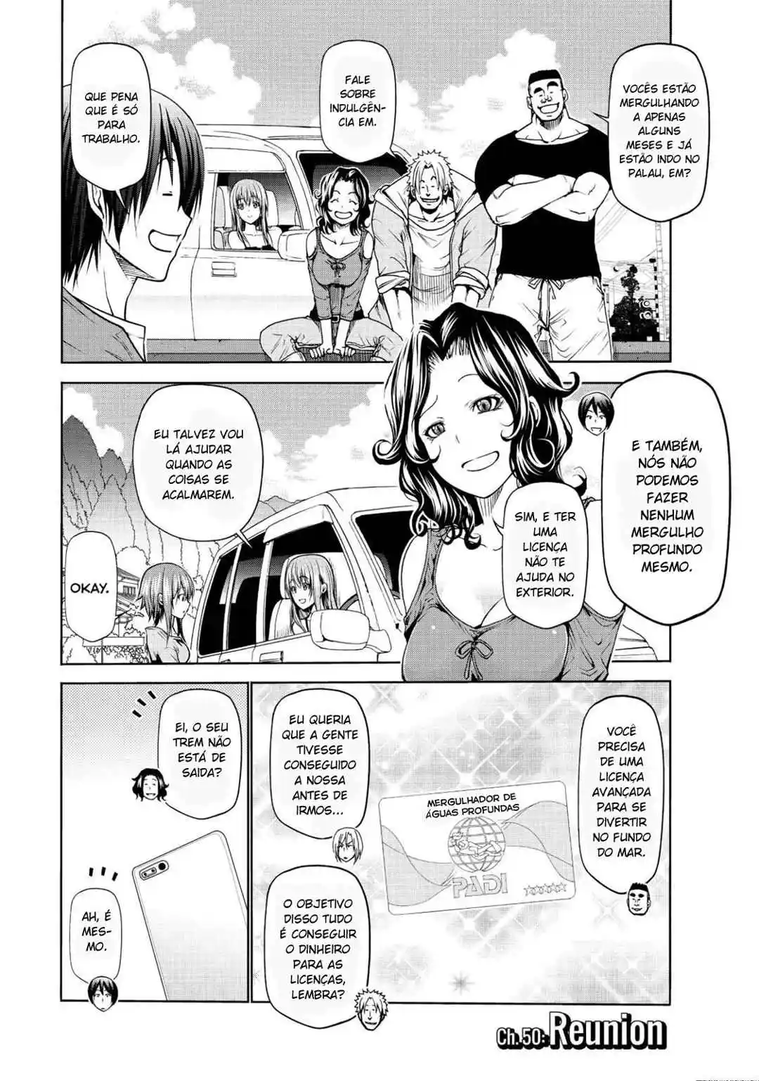 Read Grand Blue Dreaming pt_BR Manga Online
