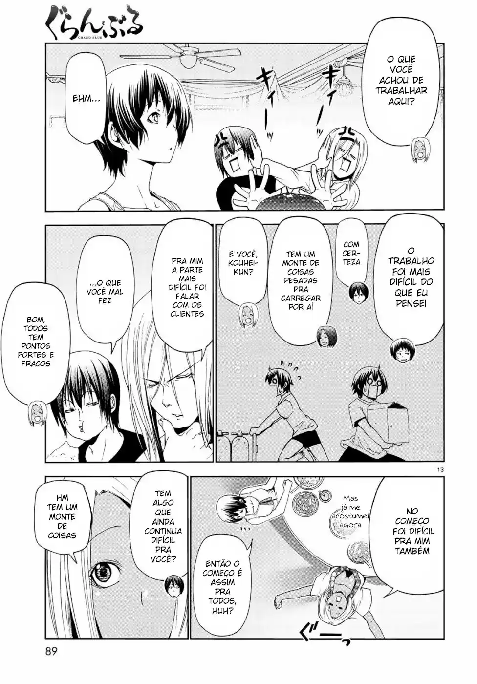 Read Grand Blue Dreaming pt_BR Manga Online