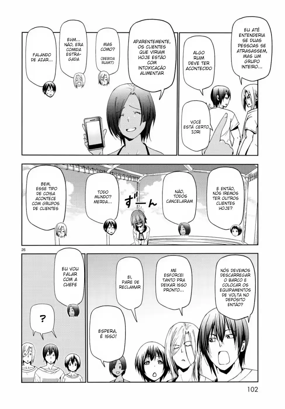 Read Grand Blue Dreaming pt_BR Manga Online