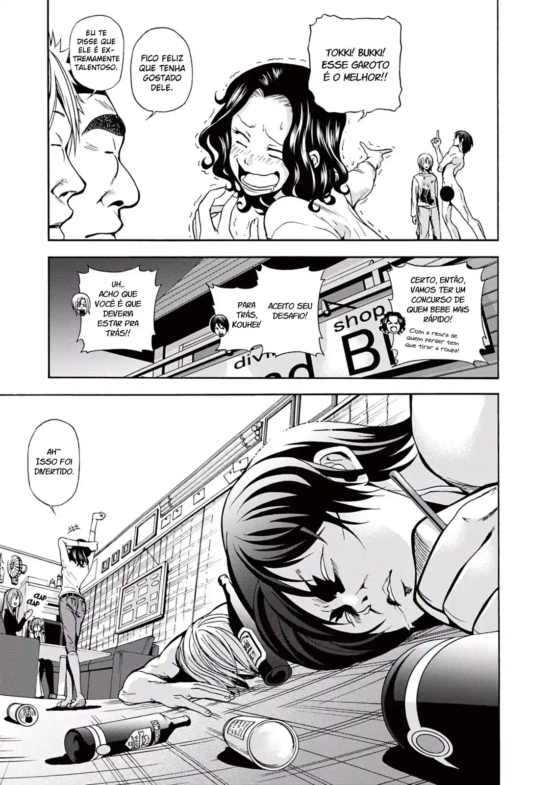 Read Grand Blue Dreaming pt_BR Manga Online