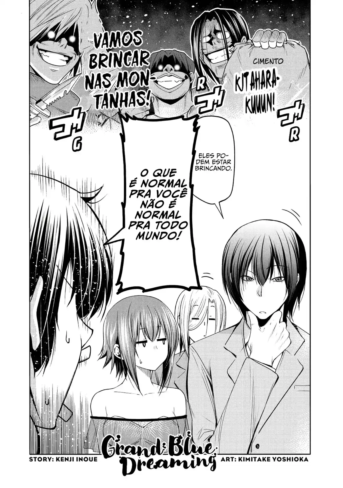 Read Grand Blue Dreaming pt_BR Manga Online