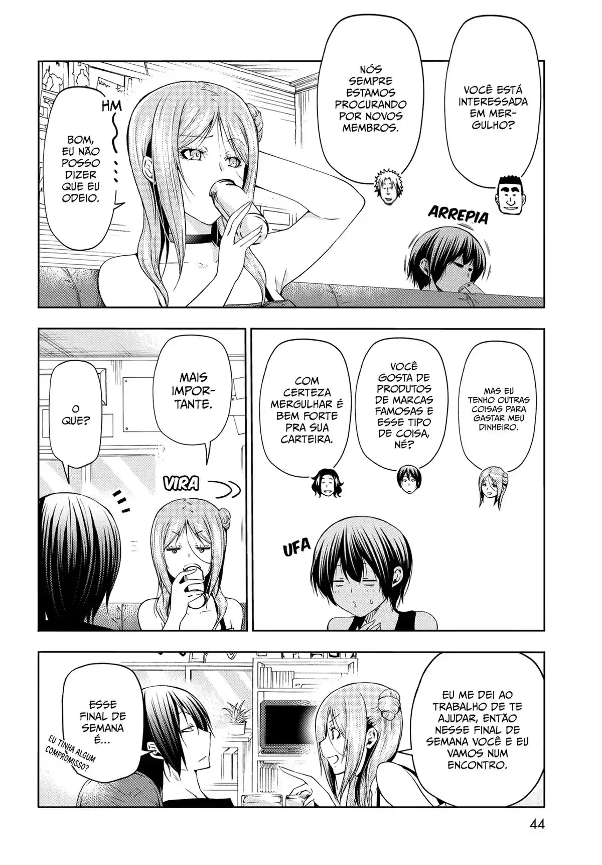 Read Grand Blue Dreaming pt_BR Manga Online
