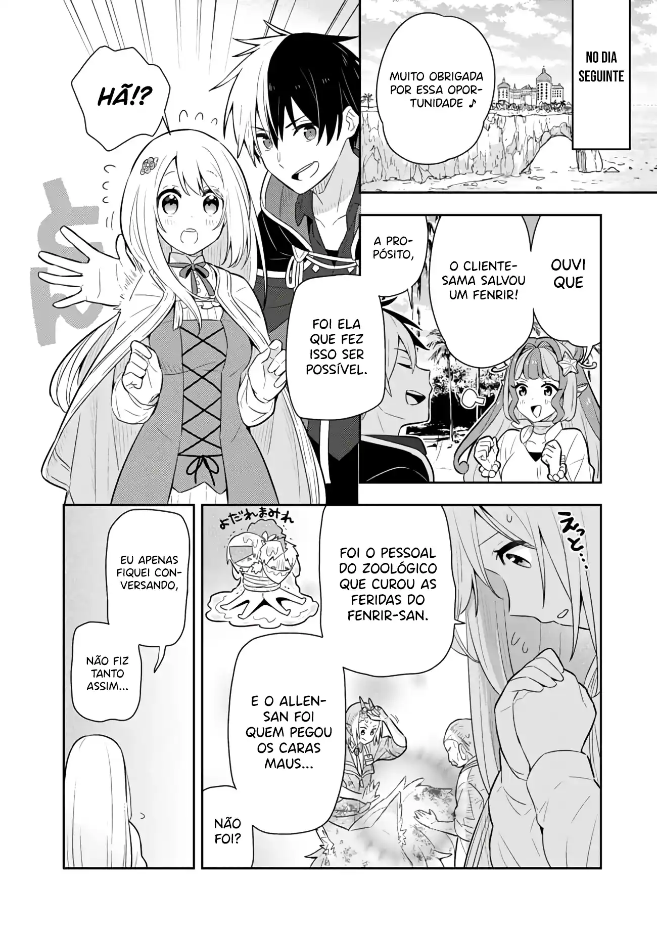 Read I'm Giving the Disgraced Noble Lady I Rescued a Crash Course in Naughtiness pt_BR Manga Online
