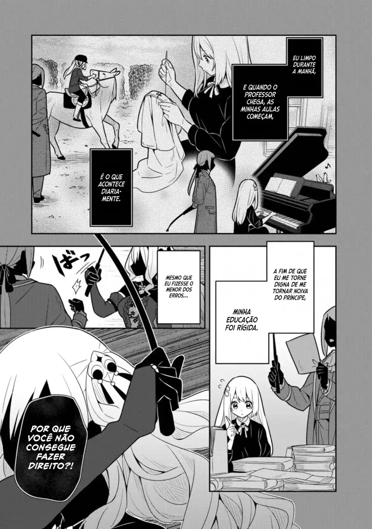 Read I'm Giving the Disgraced Noble Lady I Rescued a Crash Course in Naughtiness pt_BR Manga Online