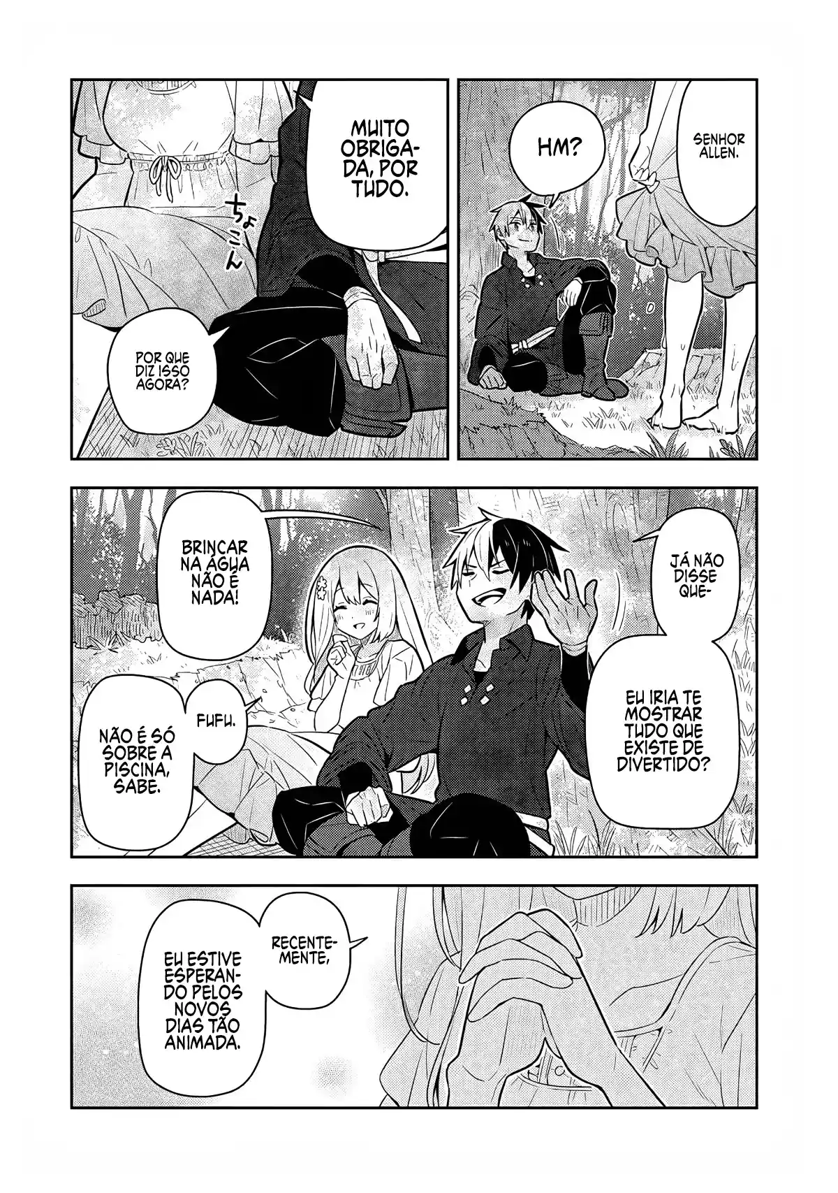Read I'm Giving the Disgraced Noble Lady I Rescued a Crash Course in Naughtiness pt_BR Manga Online